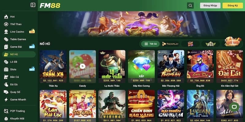 Cách chơi các game nổ hũ FM88